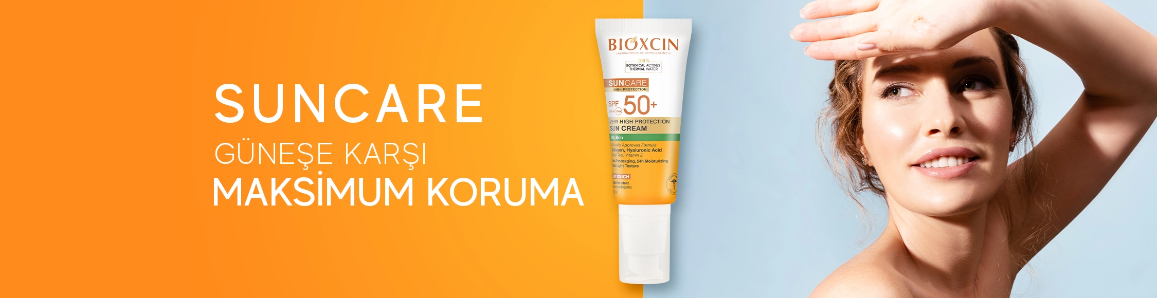 Yağlı Ciltler için Güneş Kremi 50+ SPF
