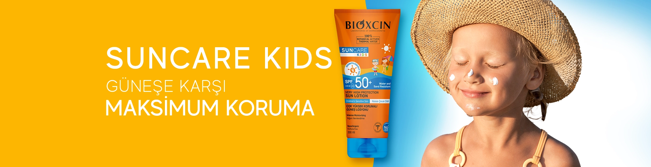 Çok Yüksek Korumalı Çocuklar için Güneş Losyonu 50+ SPF