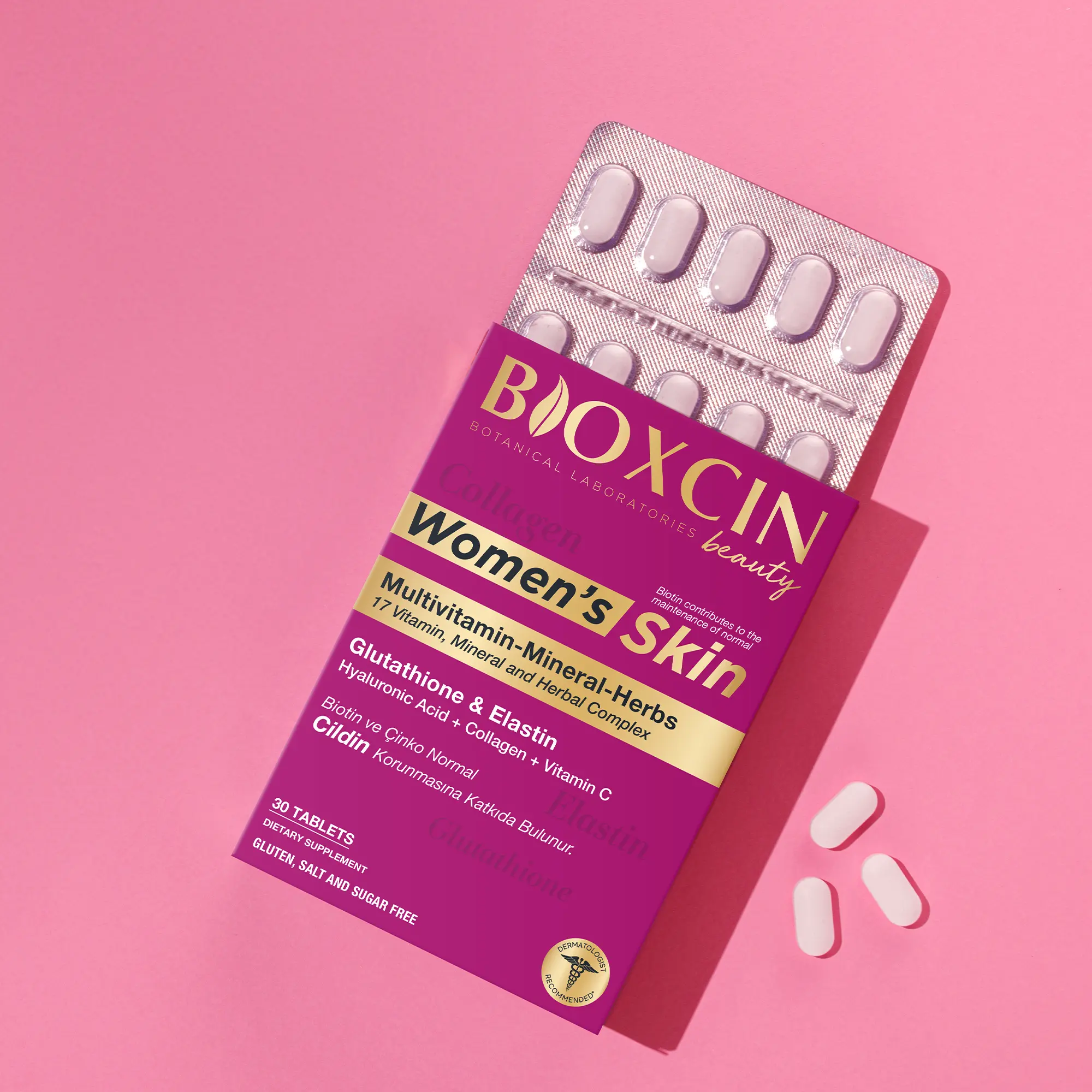 B'oxcin Women's Skin Tablet